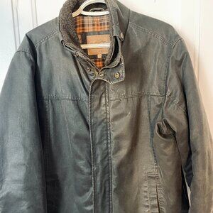 Wind River Waxed Cotton Bomber Jacket (Large)